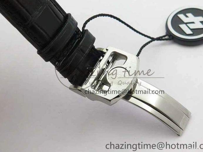 MIROTIME 0307 SunProtective Portugieser Chronograph Edition 150 Years IW371601 ZF 1:1 Best Edition Blue Dial on Black Leather Strap A7750 (Slim Movement) 7137